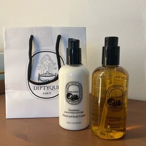 New Diptyque body and bath set